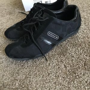 Coach Shoes - Black Coach Katelyn Sneakers Size 9 Coach Shoes - Black Coach Katelyn Sneakers Size 9